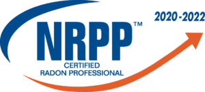 NRPP Certified Radon Professional Badge